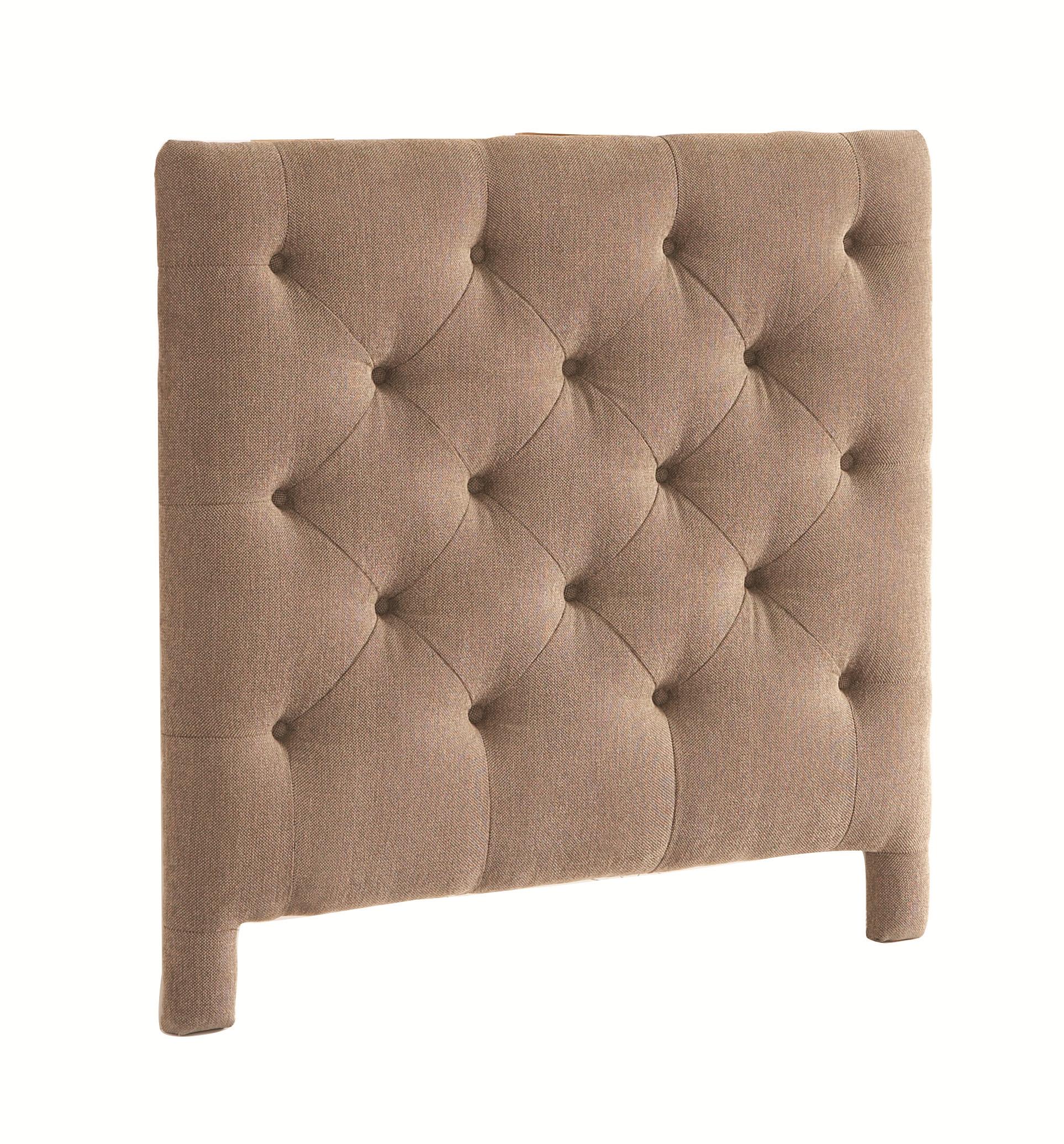 Bassett Custom Upholstered Beds 1995H39F Twin Manhattan Upholstered Headboard Esprit Decor